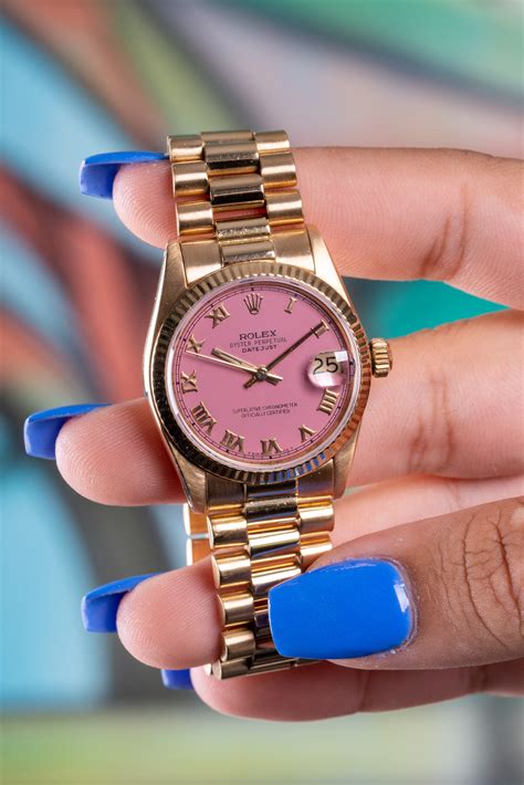 datejust rolex pink face|rolex datejust pink dial.